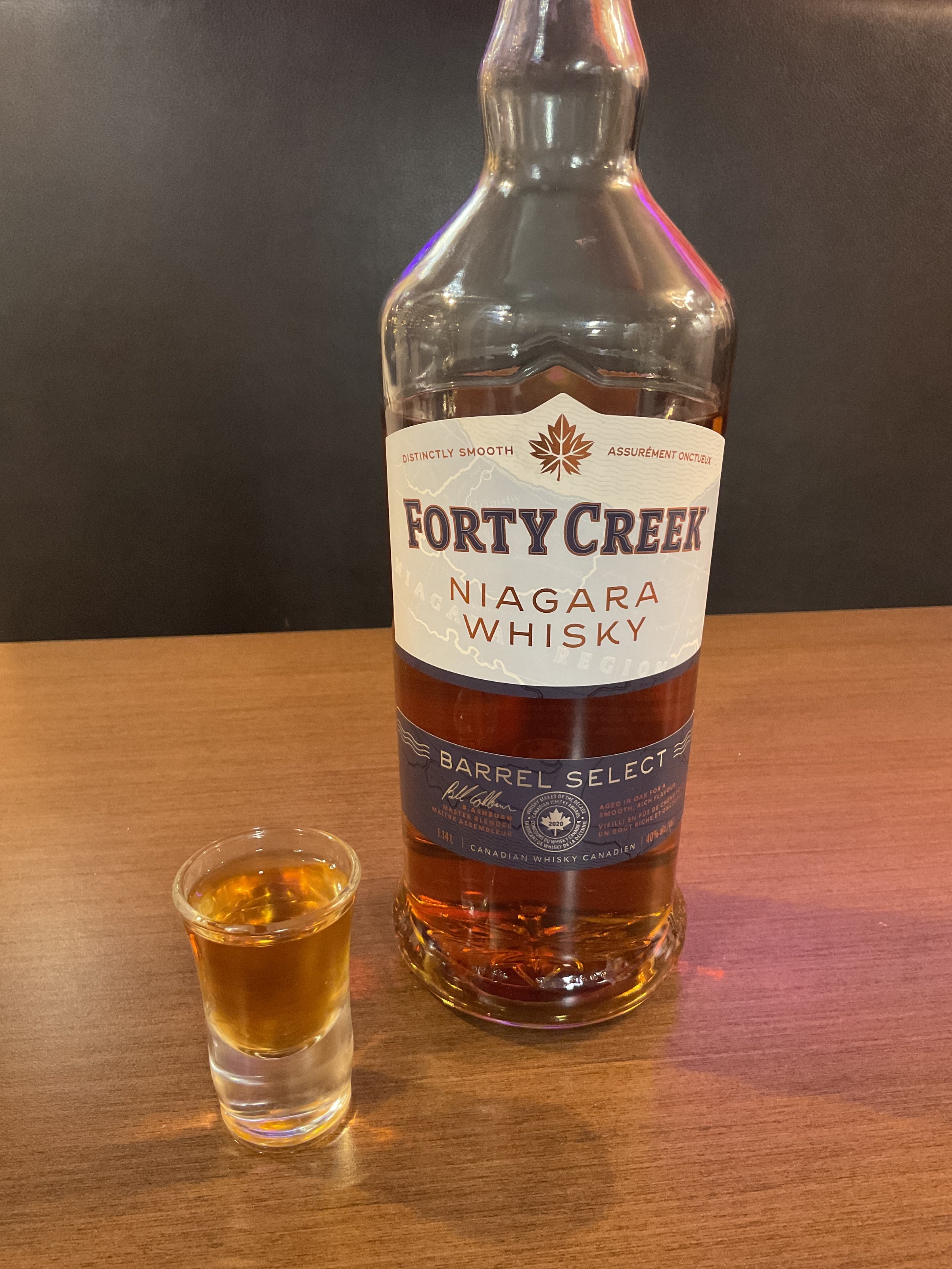 Forty Creek Whisky 1 oz | La Bienvenue Restaurant and Pub